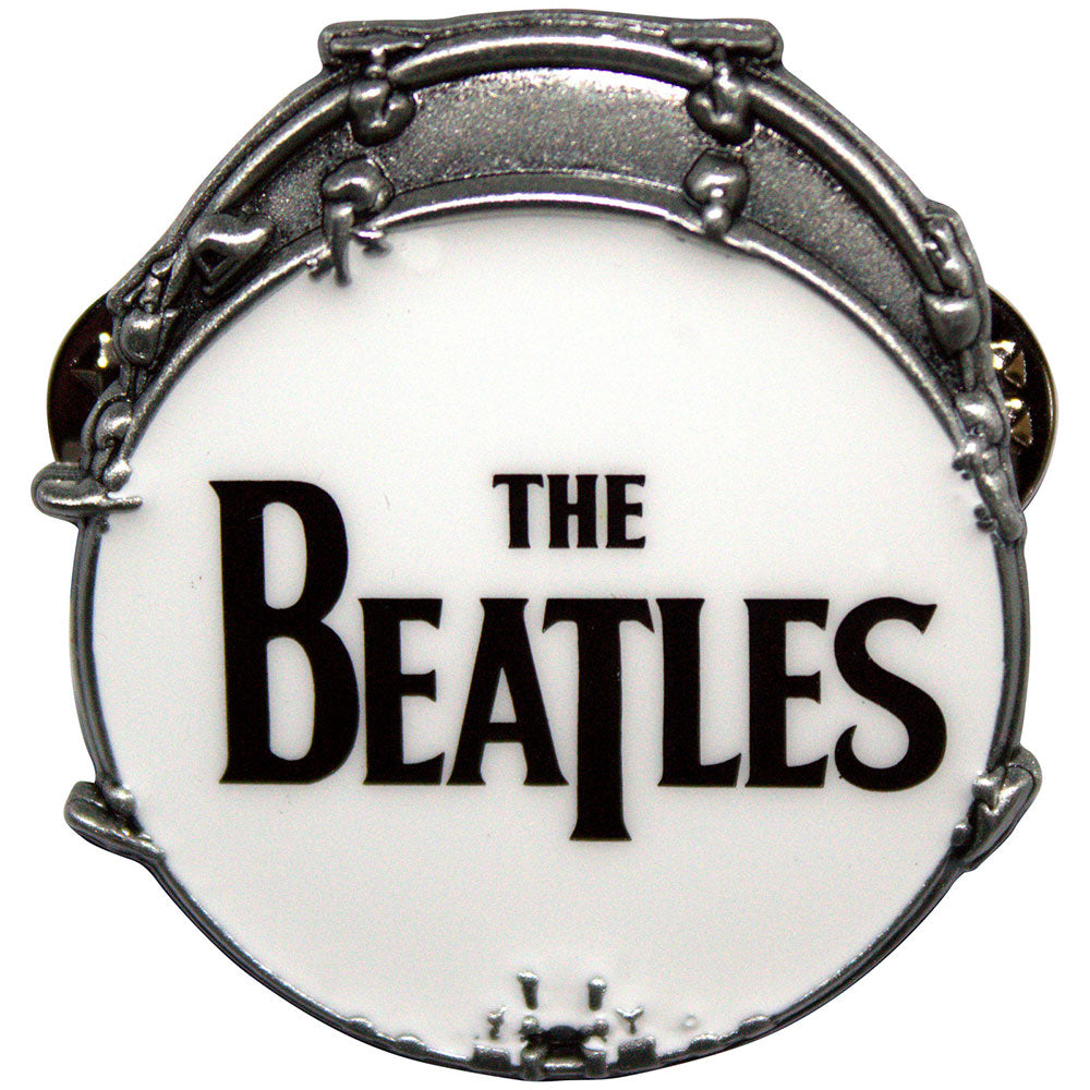 The Beatles Drop T Drum Pin Badge