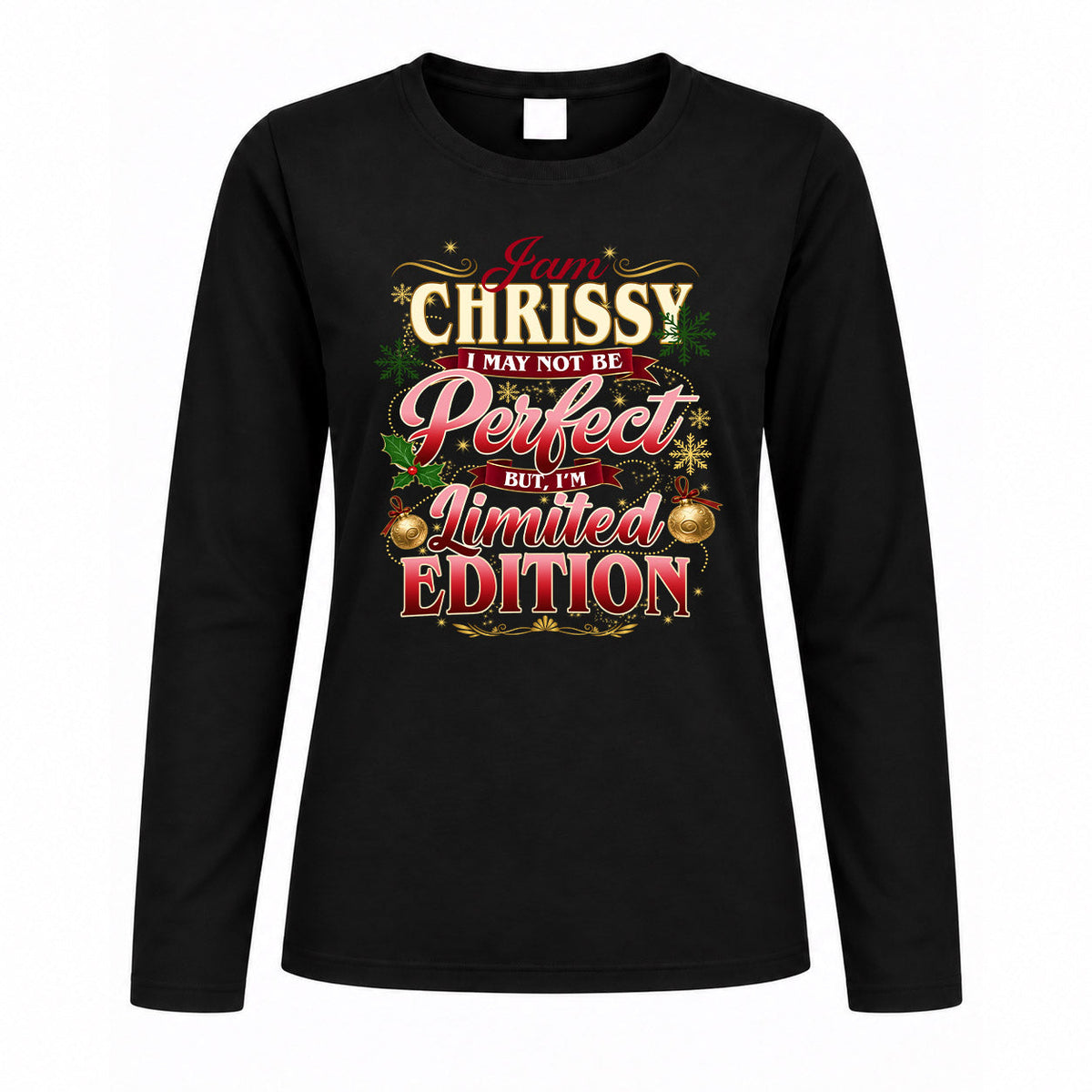CHRISSY KTT-TT43 Personalized Funny Quote Apparel product image 4