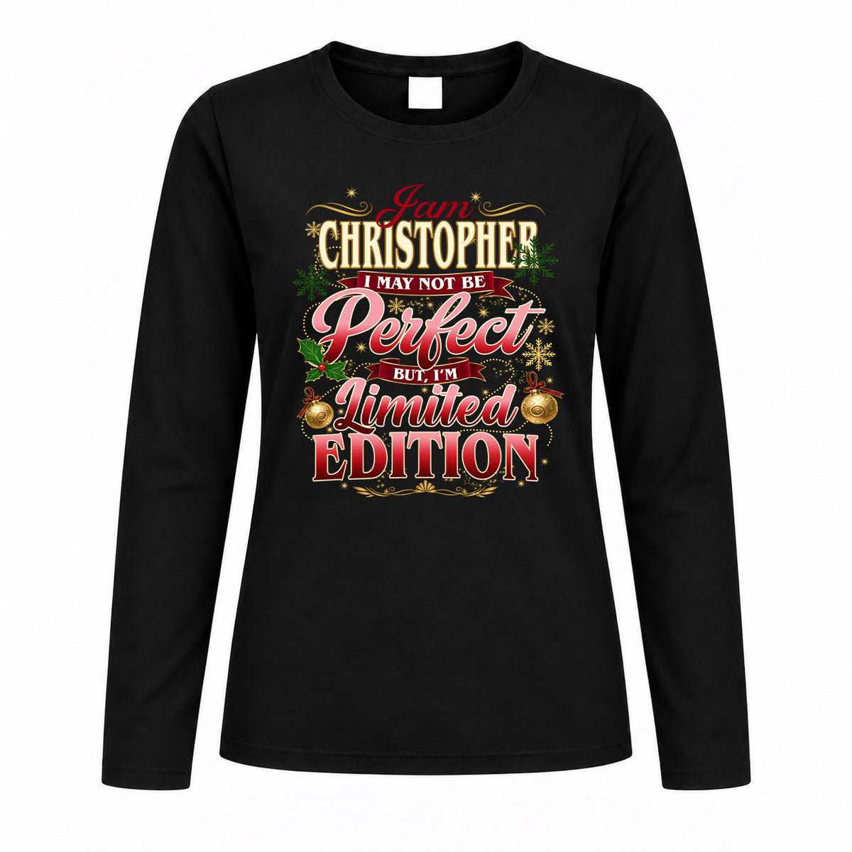 CHRISTOPHER KTT-TT43 Personalized Funny Quote Apparel product image 4