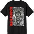 Iron Maiden Eponymous Face Red Logo T Shirt product image 1