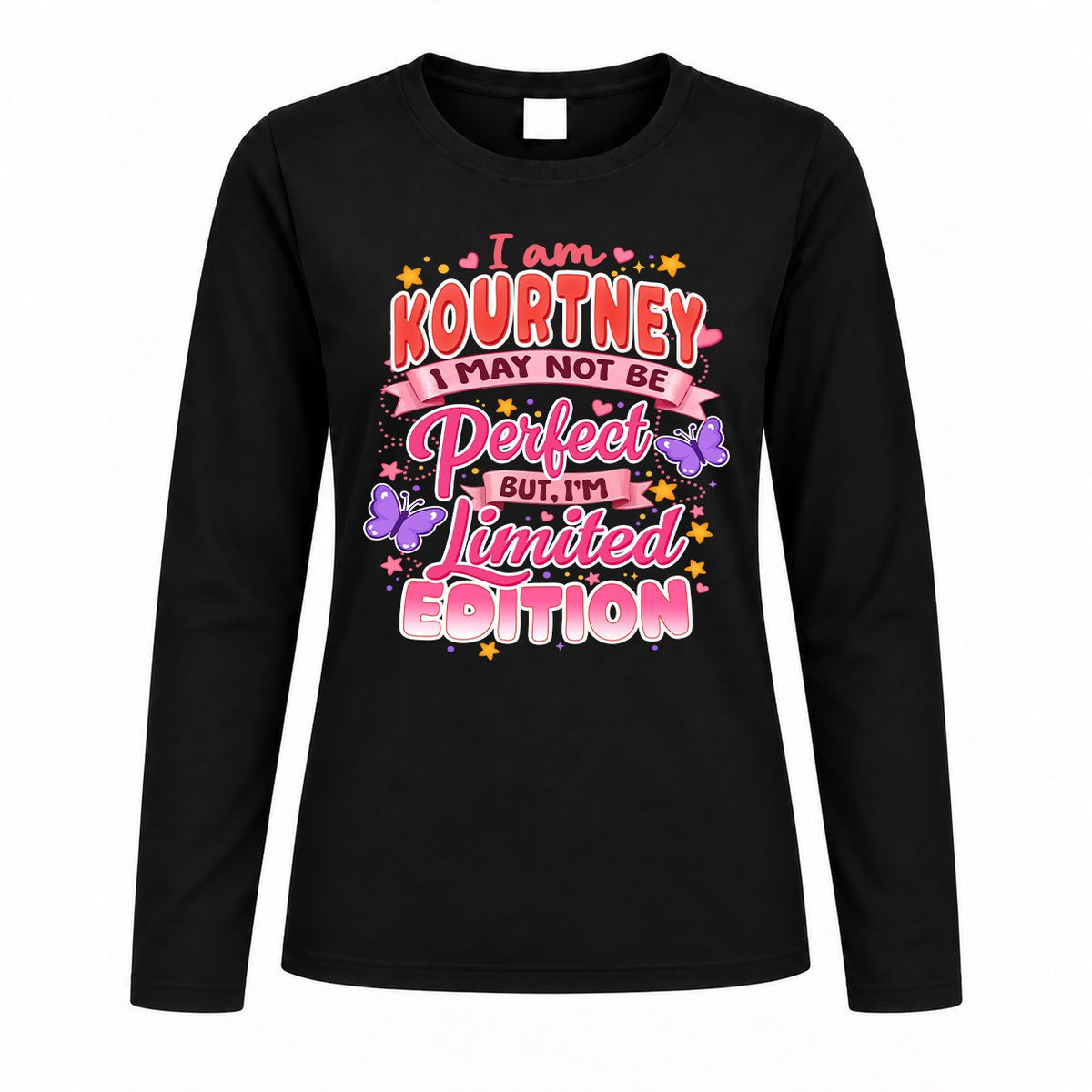 KOURTNEY TT42 Personalized Shirt – I May Not Be Perfect product image 4