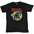 Black Panther Retro Comic Marvel T Shirt product image 1