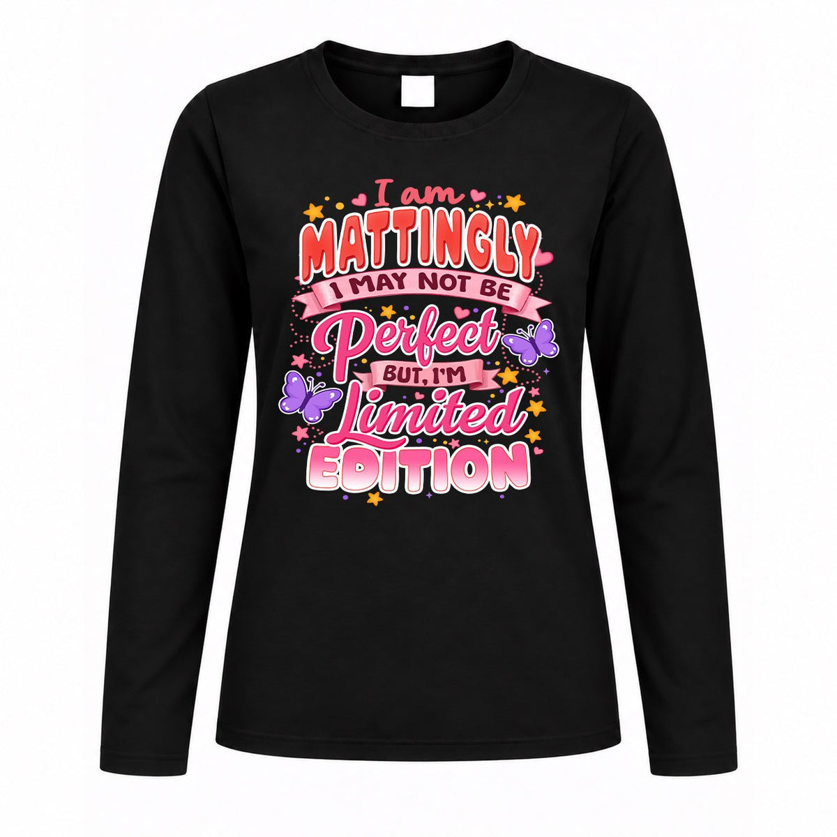 MATTINGLY TT42 Personalized Shirt – I May Not Be Perfect product image 4