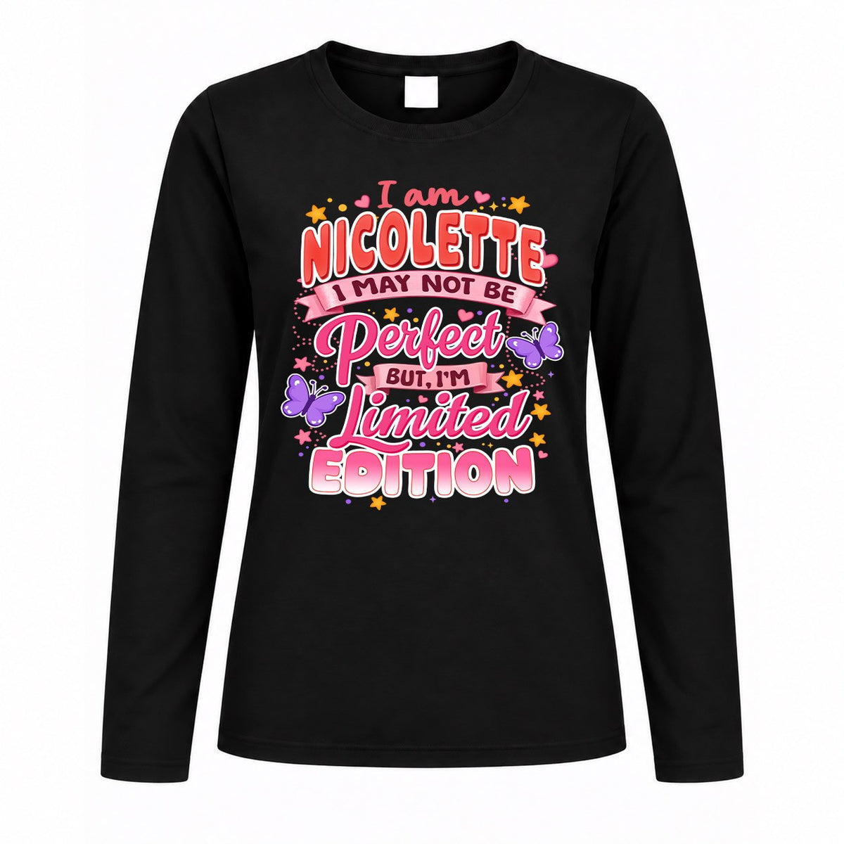 NICOLETTE TT42 Personalized Shirt – I May Not Be Perfect product image 4