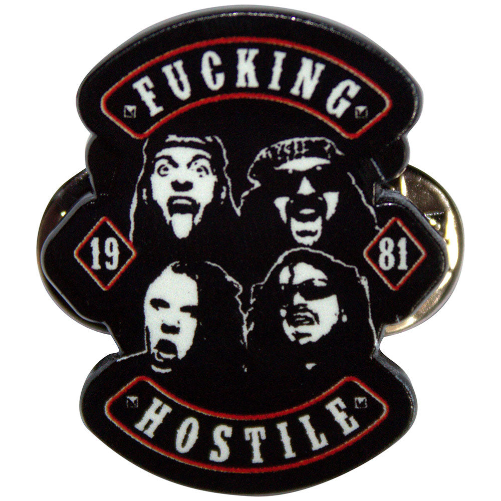 Pantera Hostile Band Logo Pin Badge