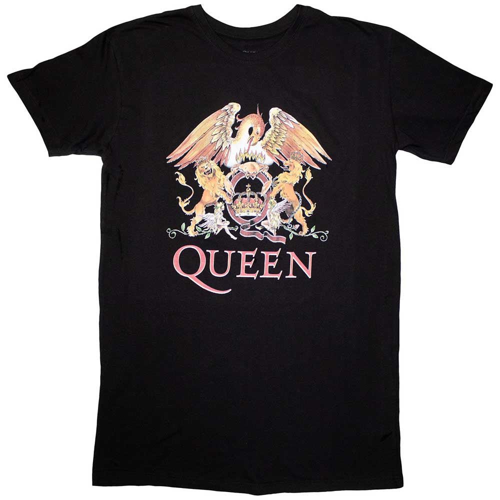 Queen Classic Crest Band Logo T Shirt Dress product image 1
