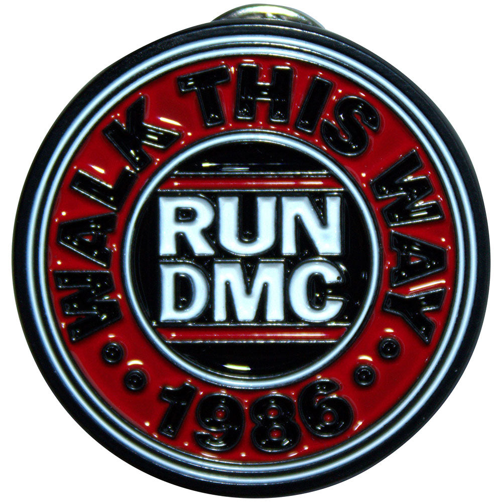 Run DMC Walk This Way Pin Badge