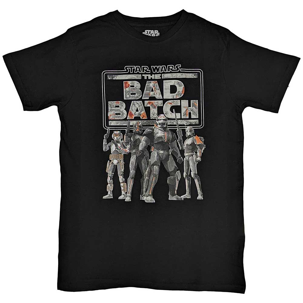 Star Wars T Shirt The Bad Batch new Official Mens Black product image 1