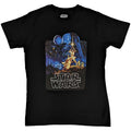 Star Wars T Shirt A New Hope Poster new Official Mens Black