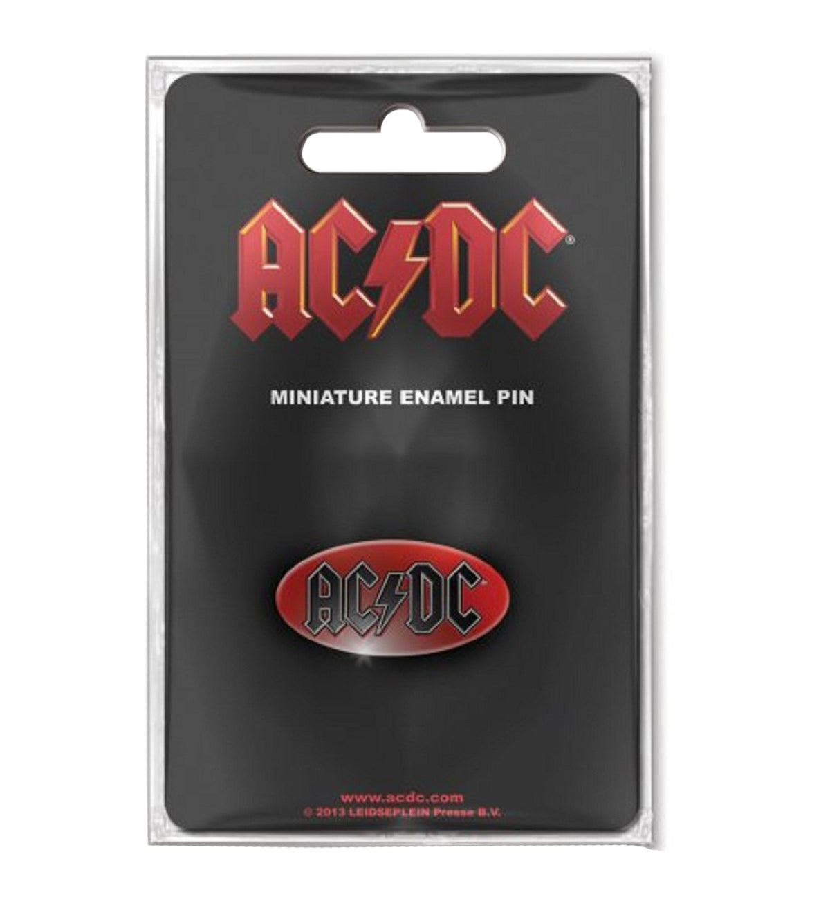 AC/DC Oval Logo new Official Pin Badge