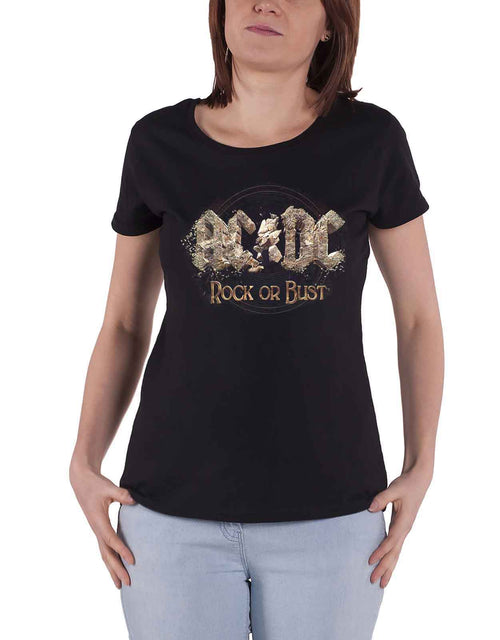 AC/DC Rock or Bust Skinny Fit T Shirt product image 1