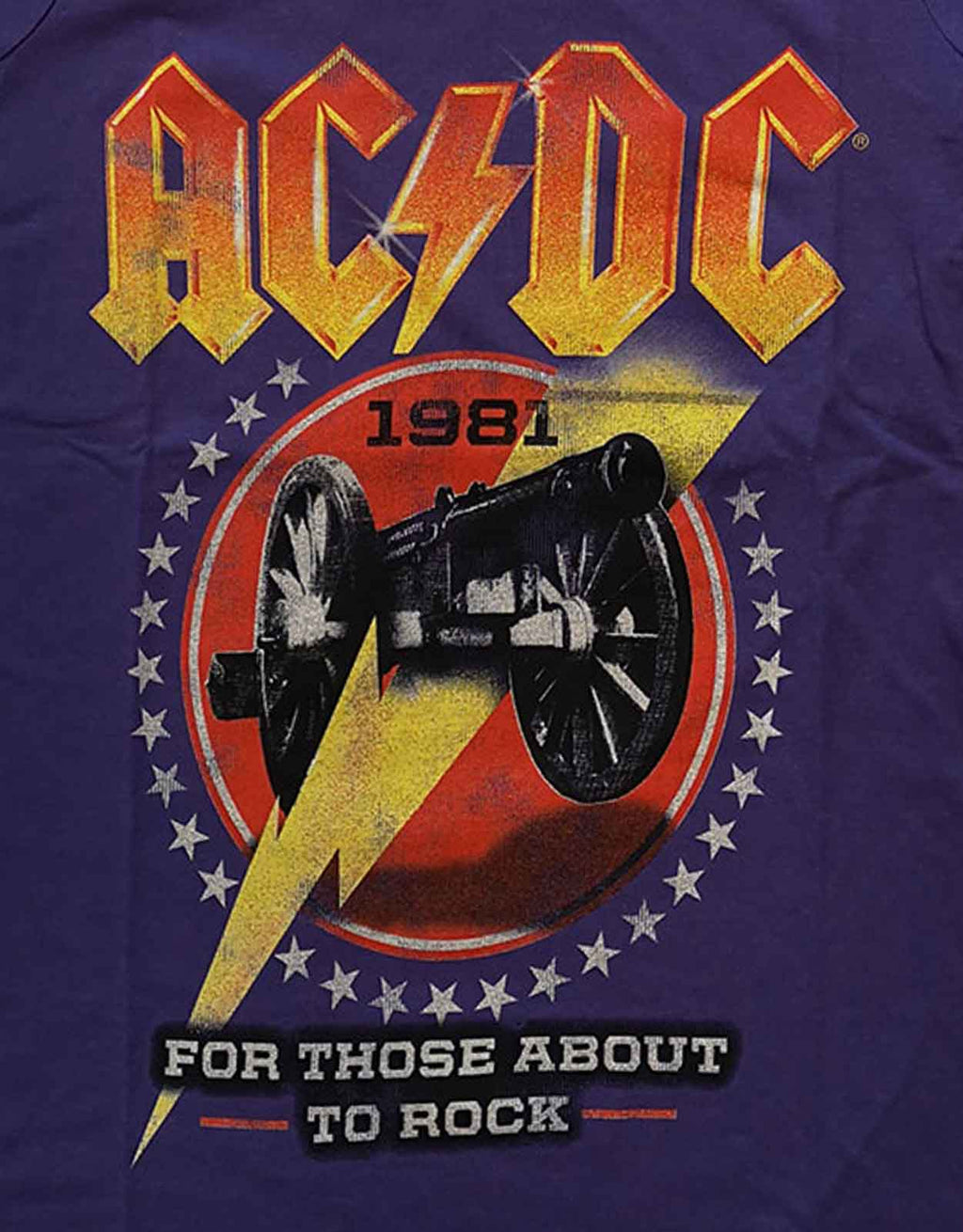 AC/DC For Those About To Rock 81 Skinny Fit T Shirt product image 2