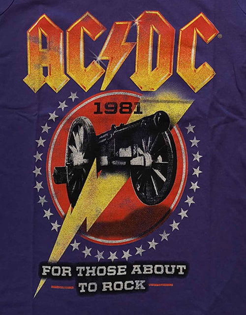 AC/DC For Those About To Rock 81 Skinny Fit T Shirt product image 2