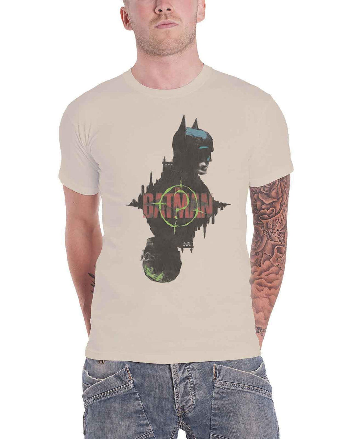 The Batman Question Mark Bat T Shirt product image 1