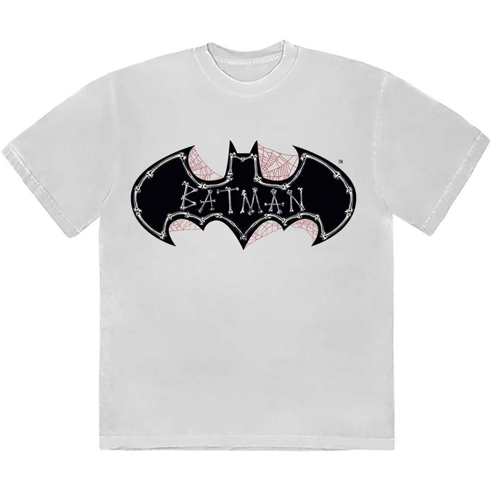 Batman Bat Skull And Cobwebs T Shirt product image 1
