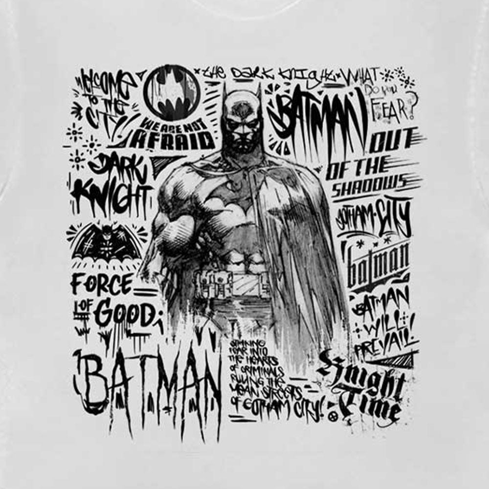 Batman Scribbler Logo T Shirt product image 2