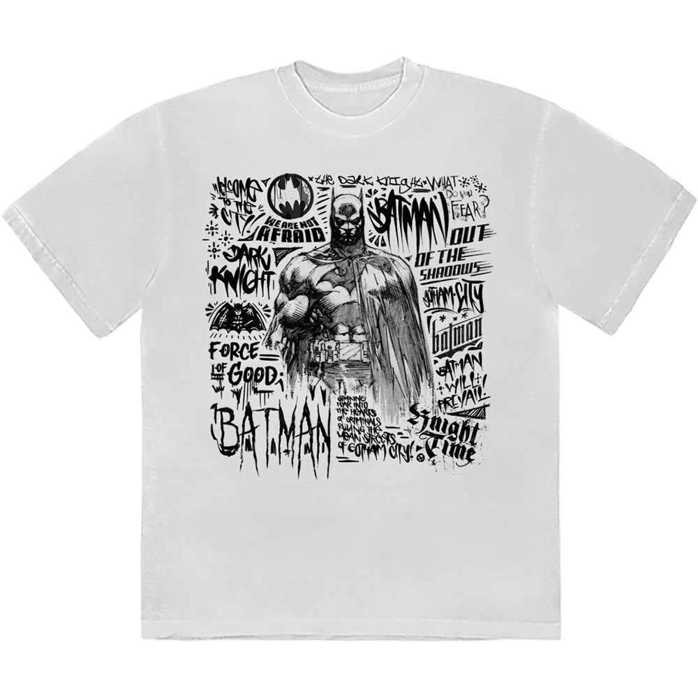 Batman Scribbler Logo T Shirt product image 1