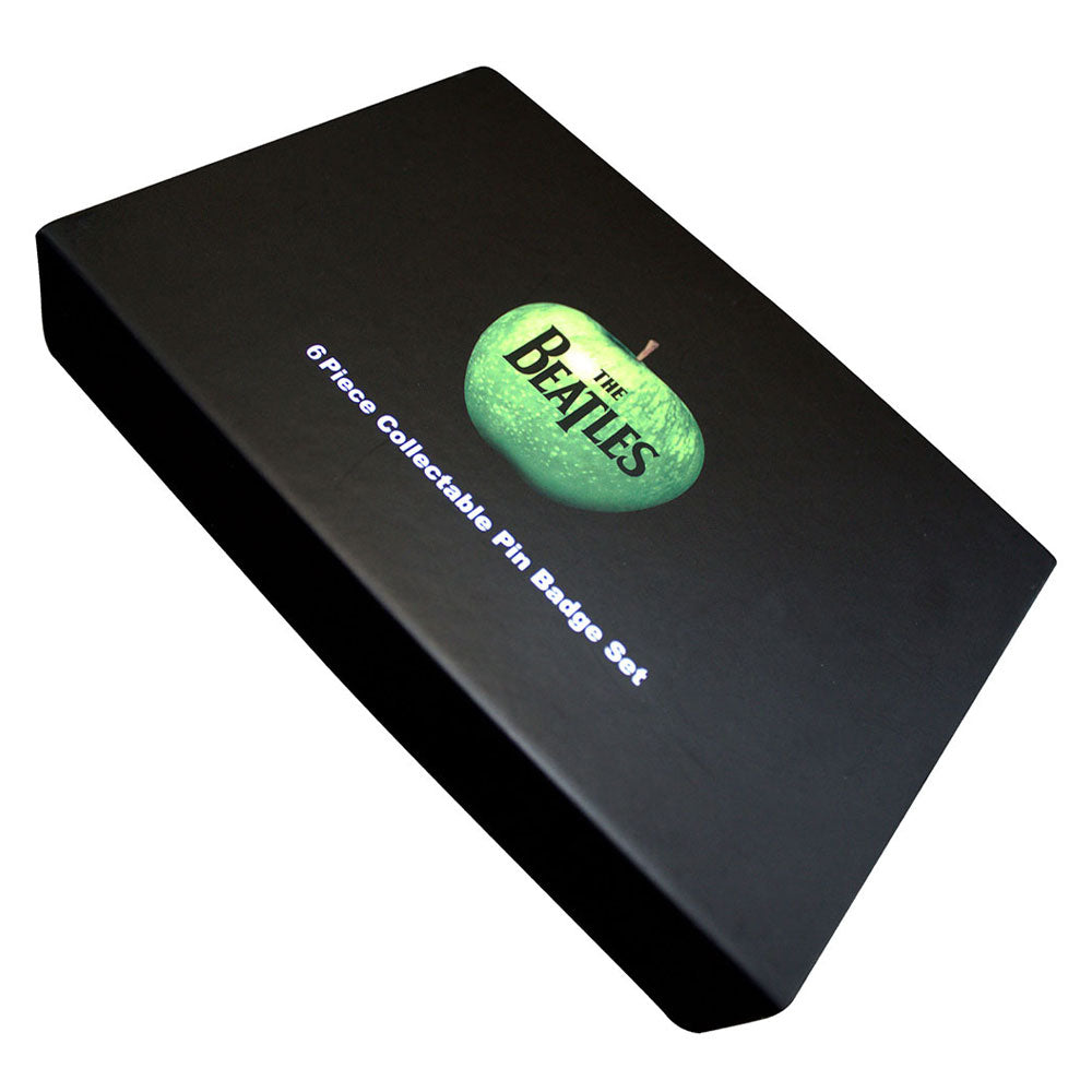 The Beatles Band Logos Boxed Pin Badge Set