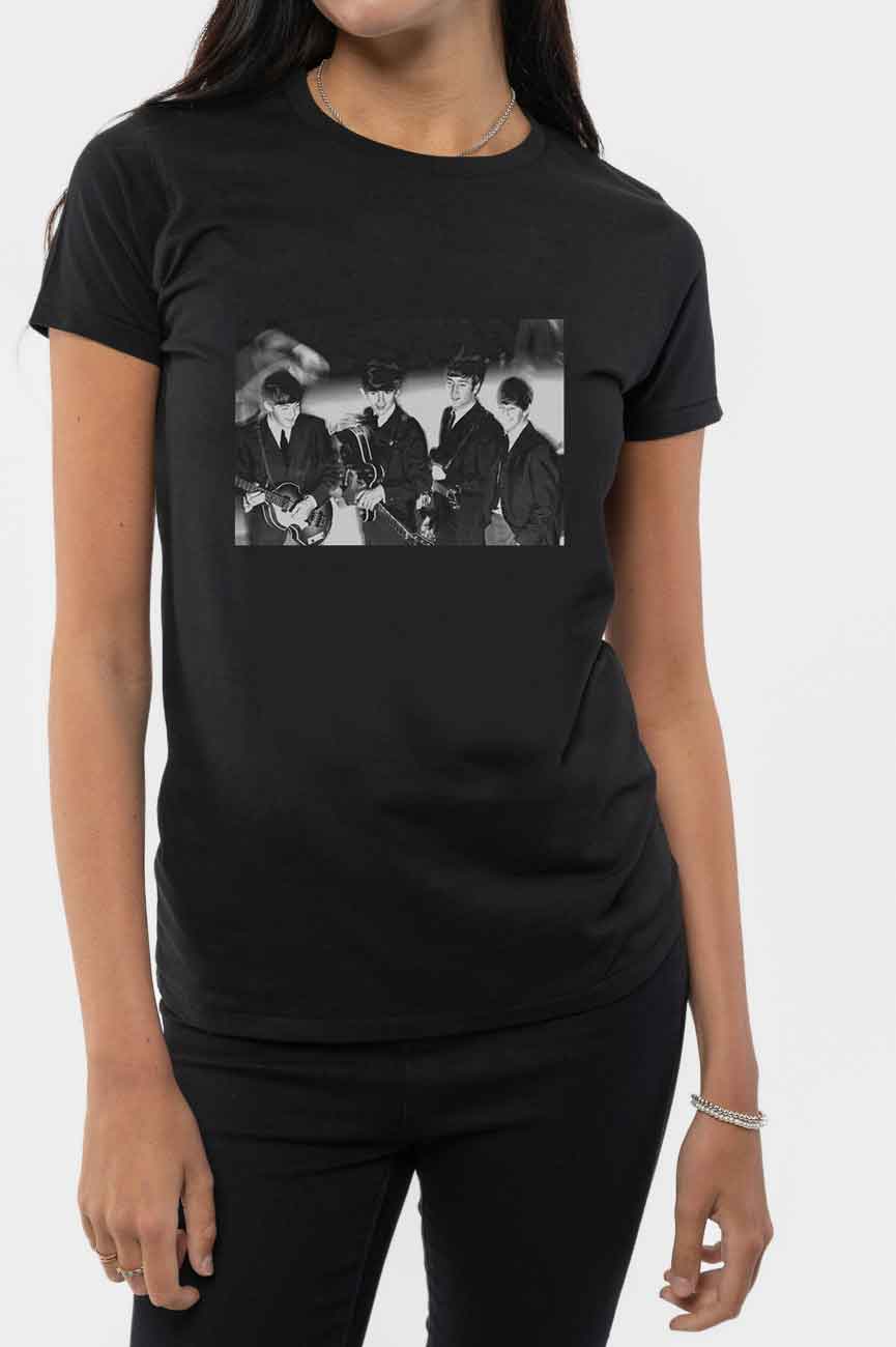 The Beatles Smiles Photo Skinny Fit T Shirt product image 2