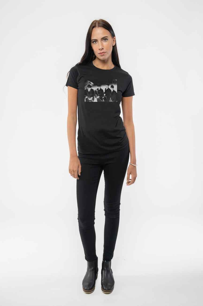 The Beatles Smiles Photo Skinny Fit T Shirt product image 1