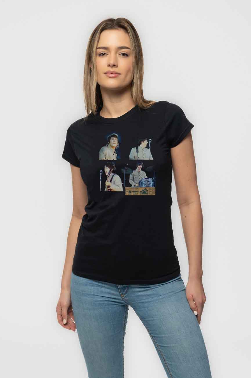 The Beatles Shea Stadium Shots Skinny Fit T Shirt product image 2