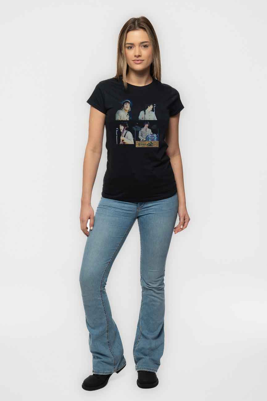The Beatles Shea Stadium Shots Skinny Fit T Shirt product image 1