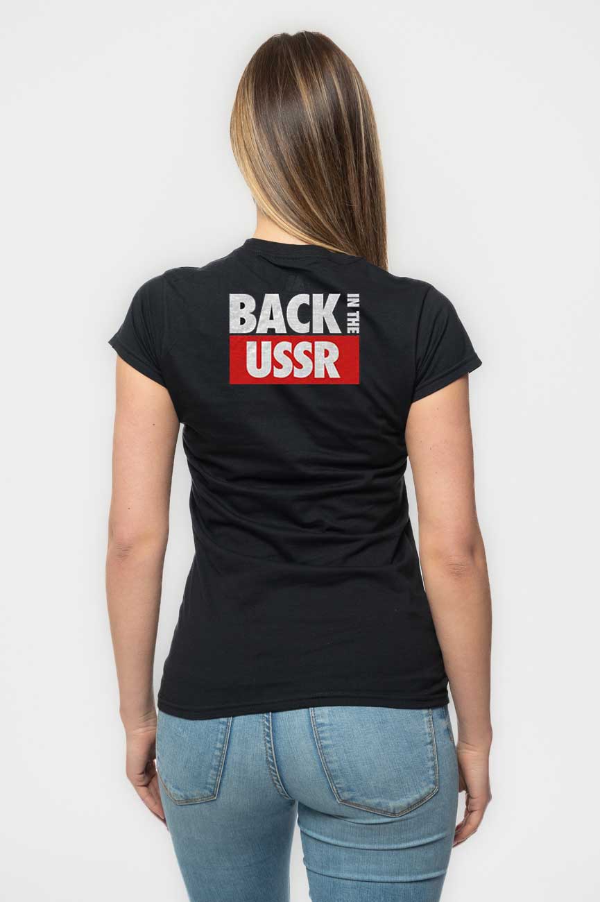 The Beatles Back in USSR Skinny Fit T Shirt product image 3