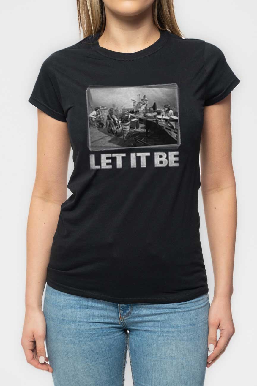 The Beatles Let It Be Studio Session Skinny Fit T Shirt product image 2