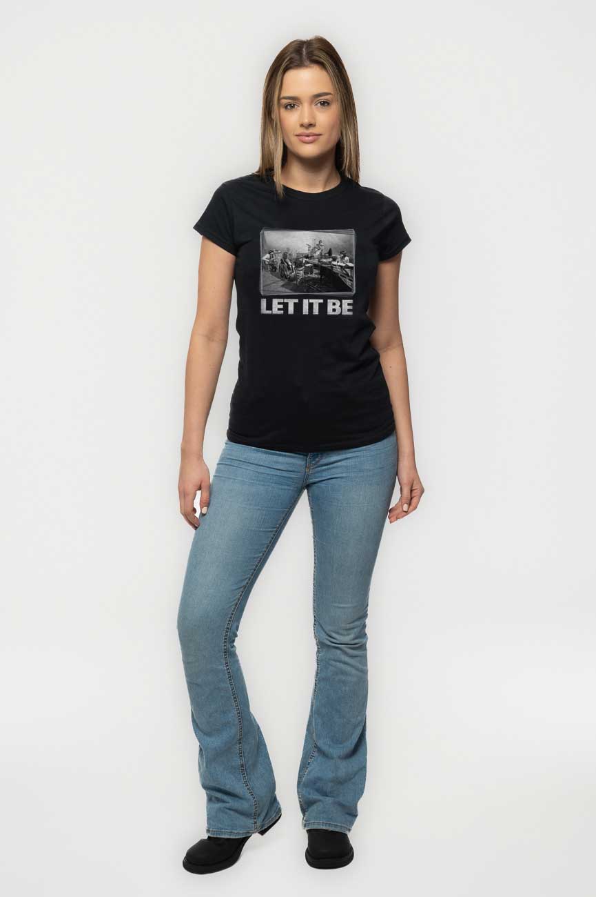 The Beatles Let It Be Studio Session Skinny Fit T Shirt product image 1