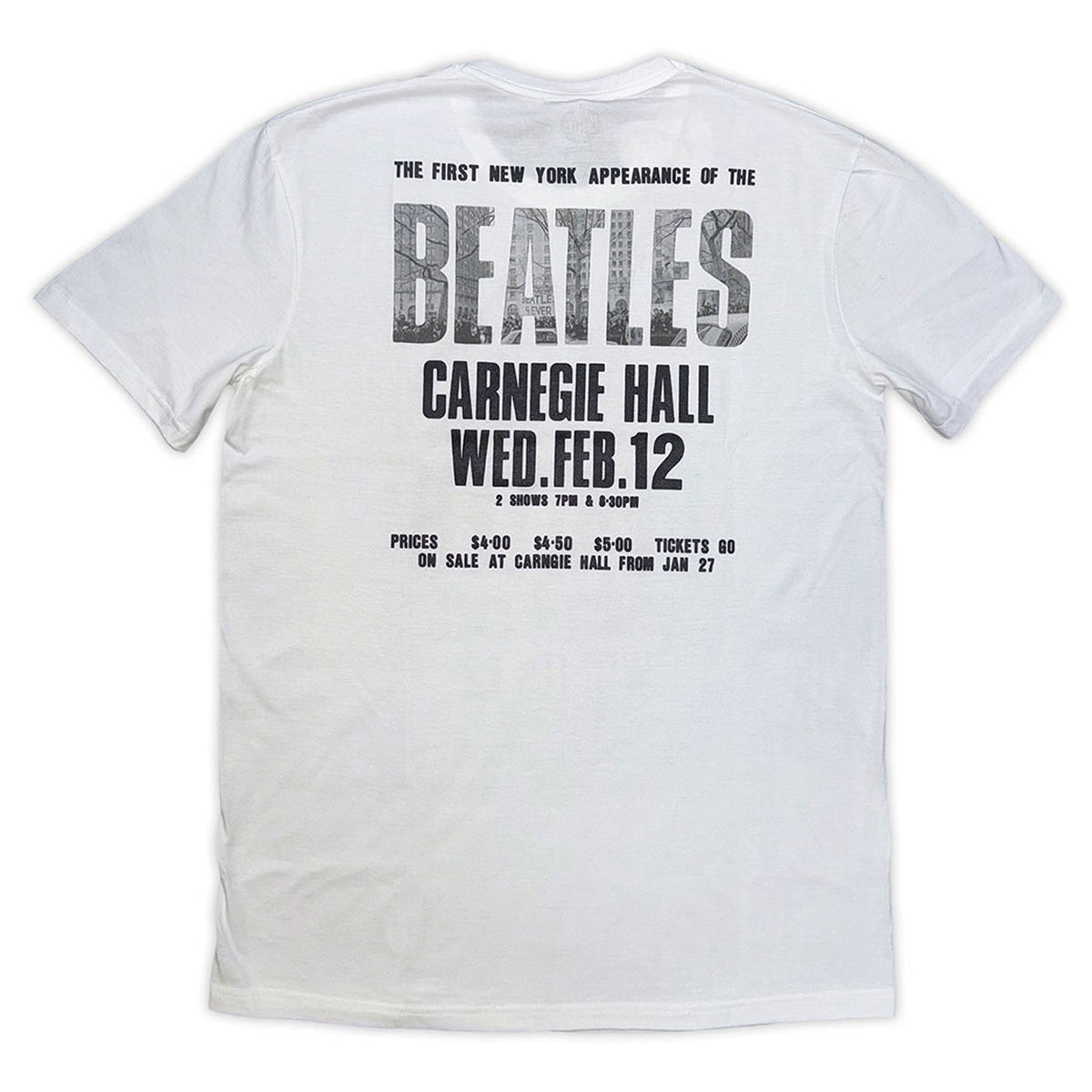 The Beatles Tour 1964 Carnegie Hall T Shirt product image 2