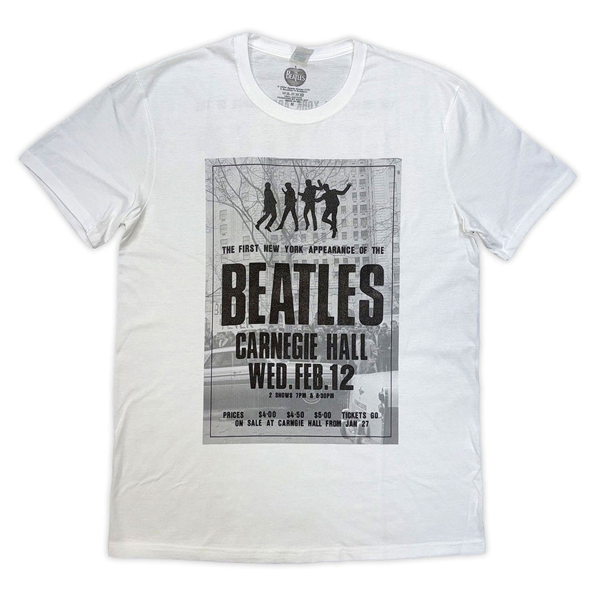 The Beatles Tour 1964 Carnegie Hall T Shirt product image 1