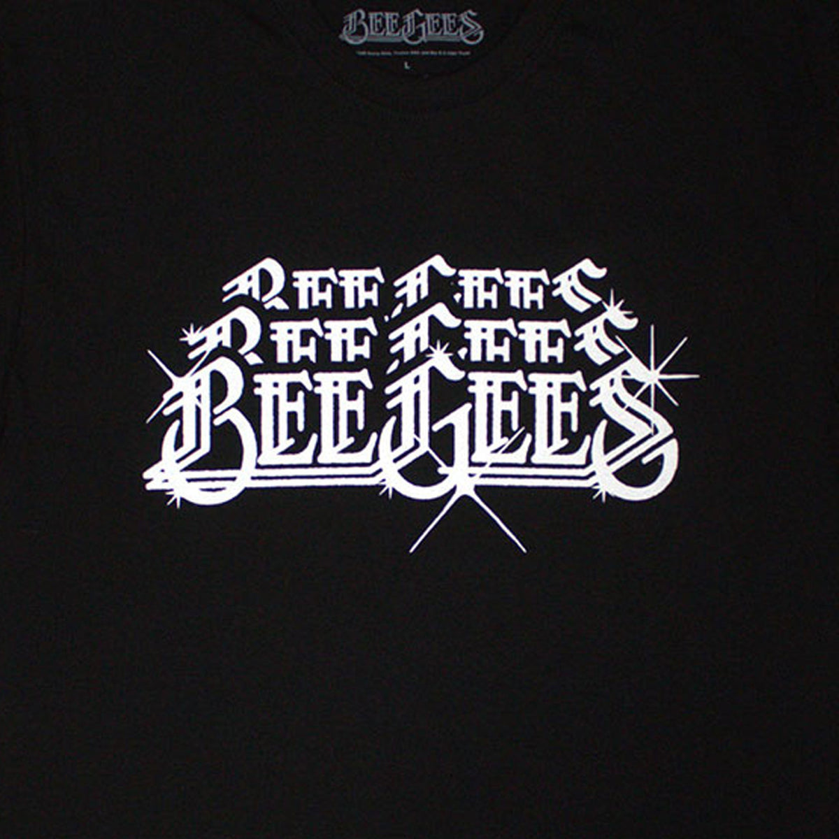 The Bee Gees Stacked Logo T Shirt product image 2