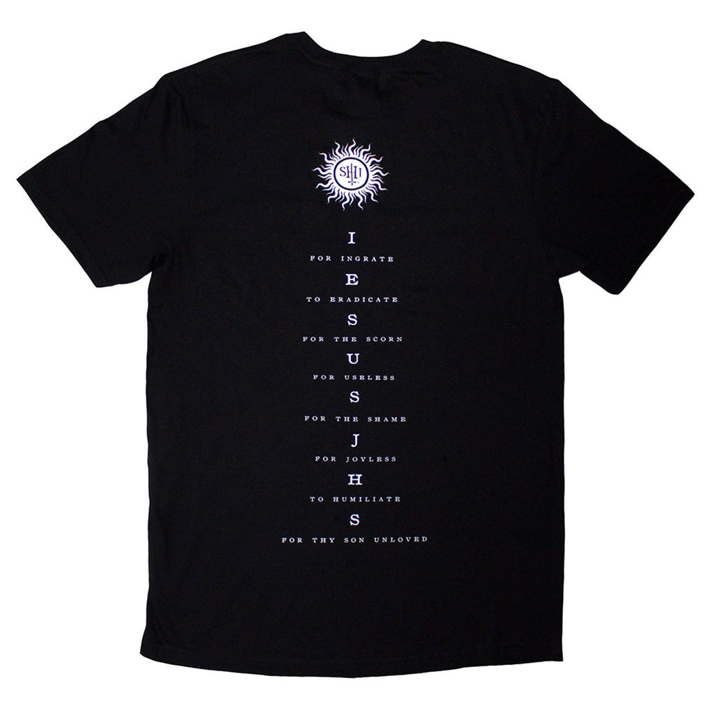 Behemoth The Shit Ov God Vertical Logo Cover T Shirt product image 2