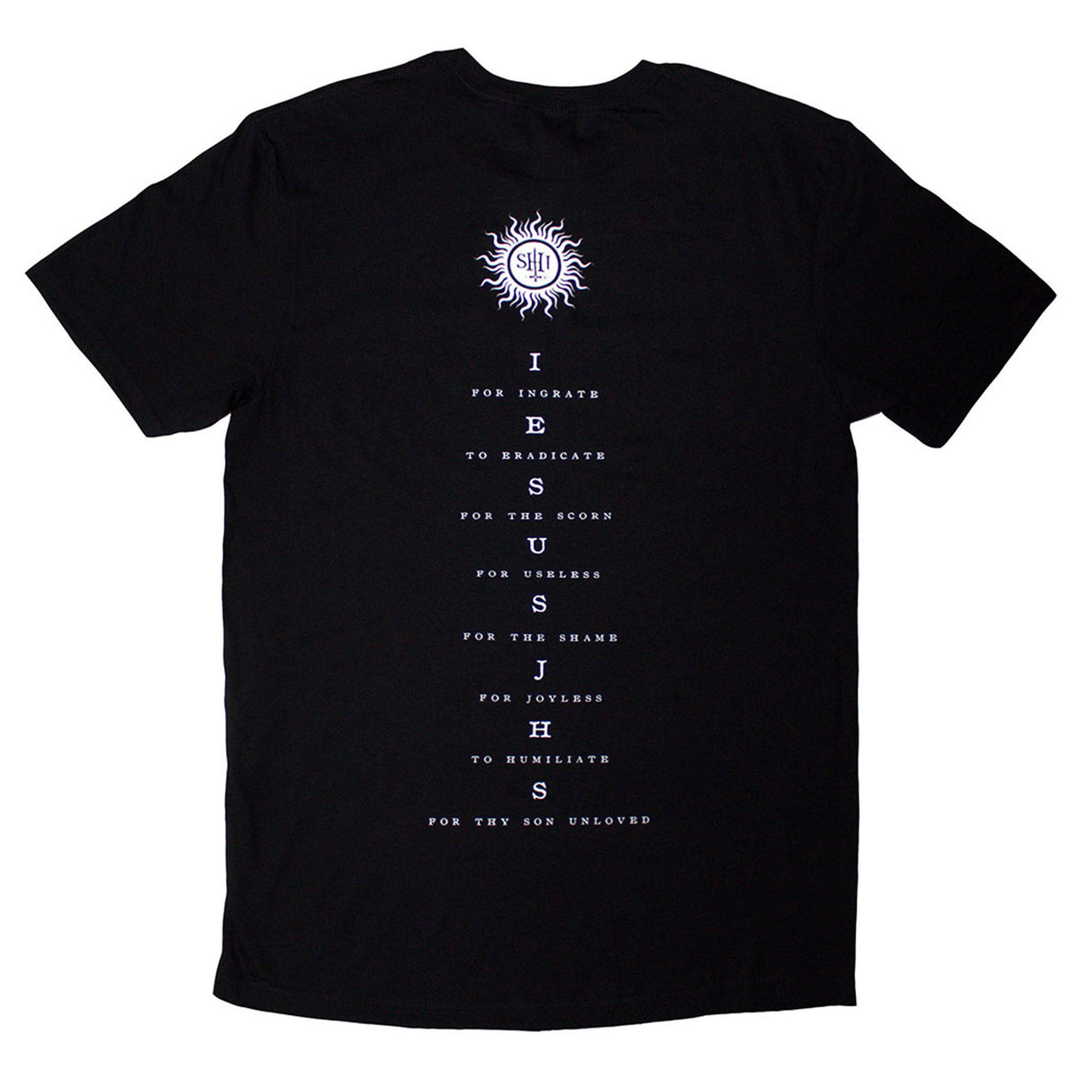 Behemoth The Shit Ov God Vertical Logo Cover T Shirt product image 2