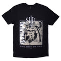 Behemoth The Shit Ov God Vertical Logo Cover T Shirt product image 1