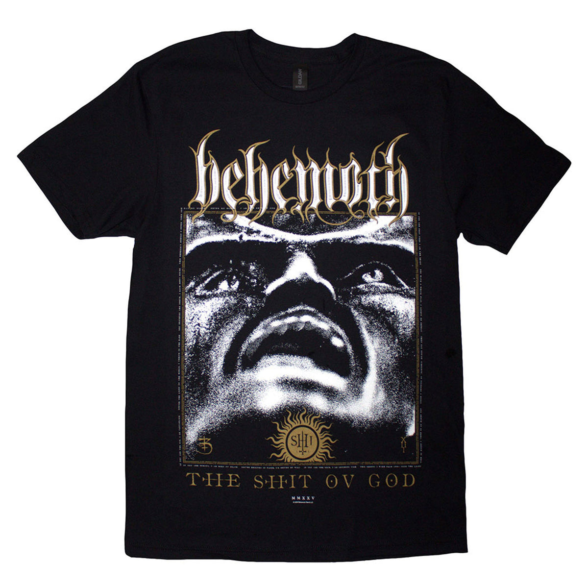 Behemoth The Shit Ov God Reign In Hell T Shirt product image 1
