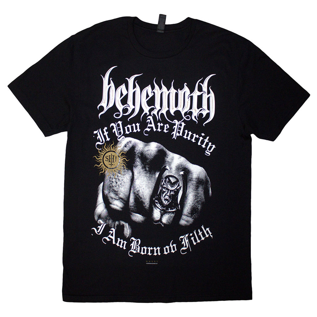 Behemoth The Shit Ov God Purity Fist T Shirt product image 1