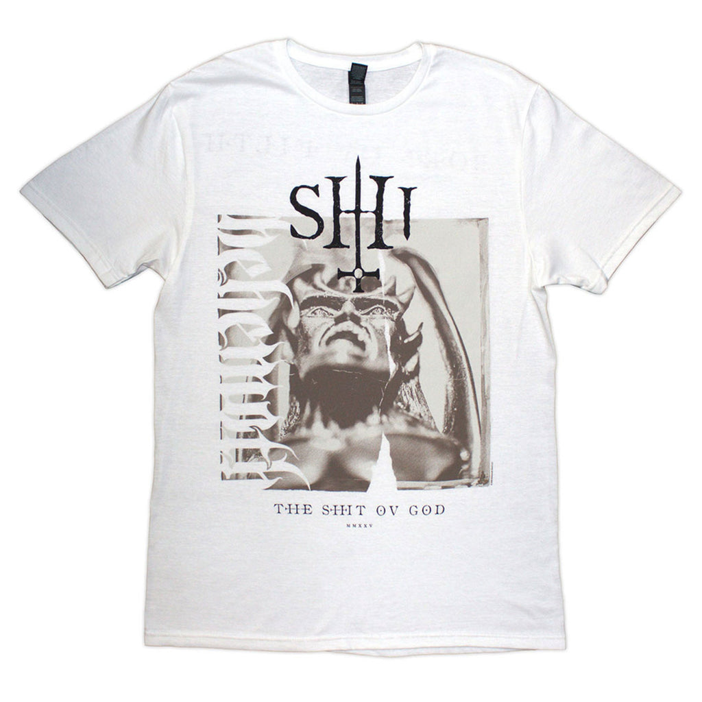 Behemoth The Shit Ov God Sepia Parchment T Shirt product image 1