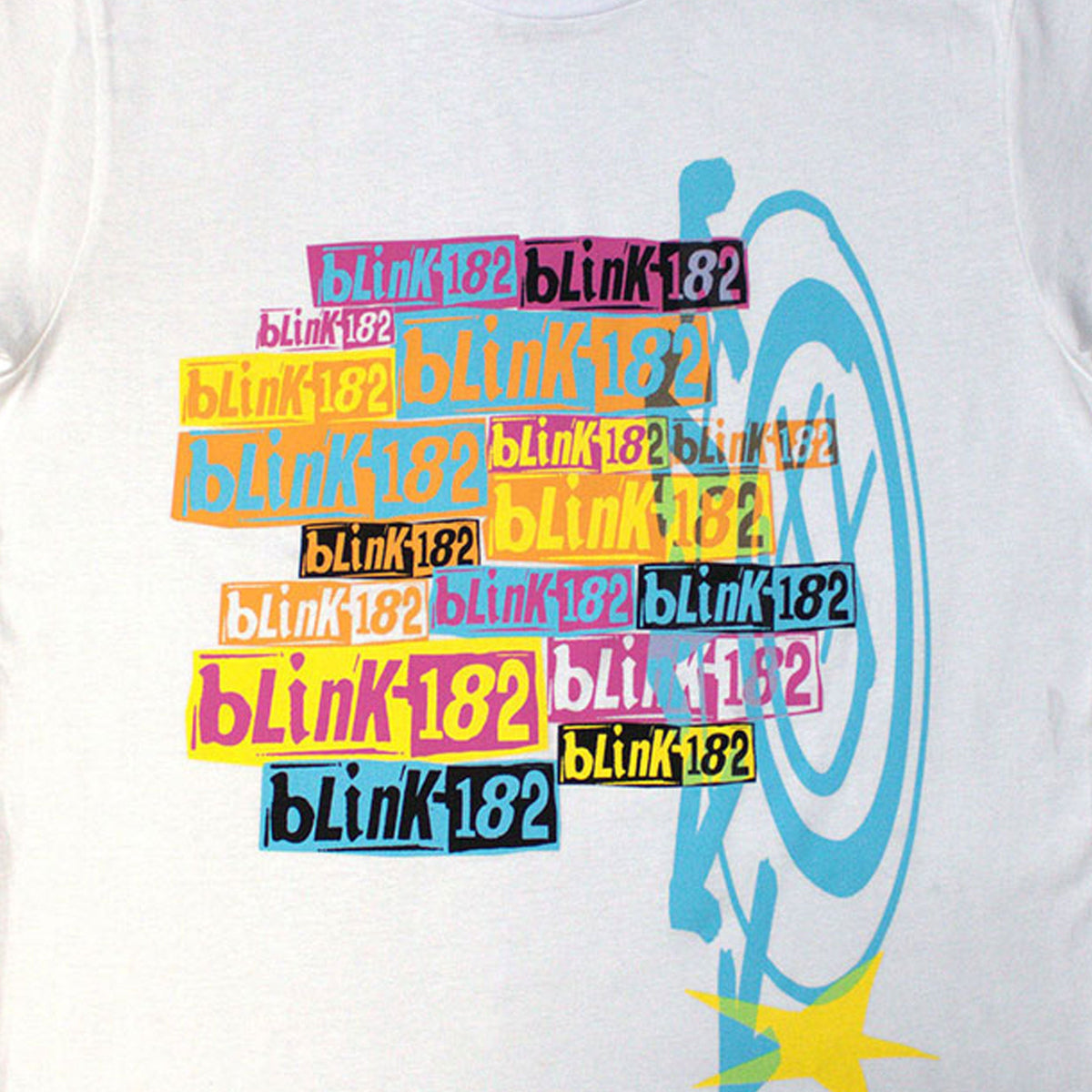 Blink-182 Multi Stacked Band Logo T Shirt product image 2
