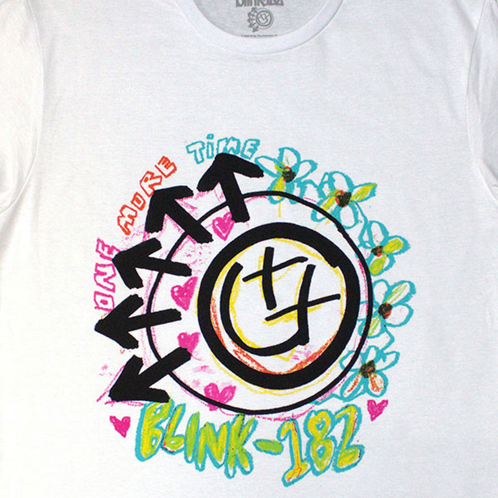 Blink-182 Crayon Band Logo T Shirt product image 2