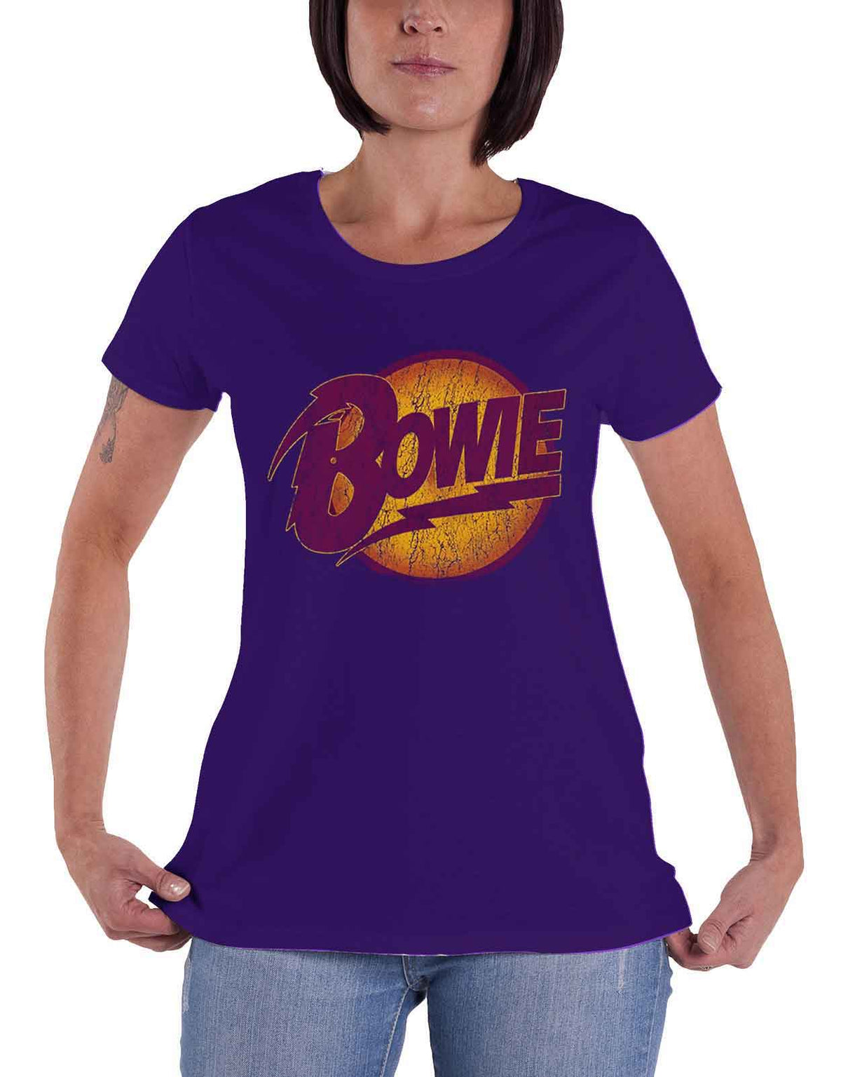 David Bowie Vintage Diamond Dogs Skinny FitT Shirt product image 1