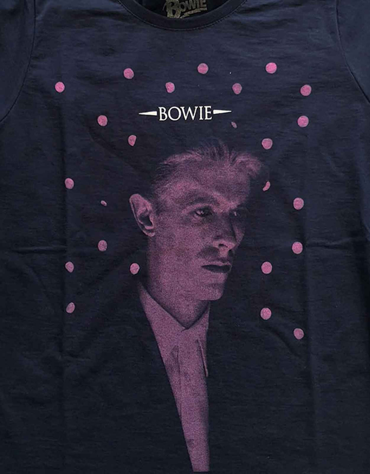 David Bowie Dots Skinny Fit T Shirt product image 2