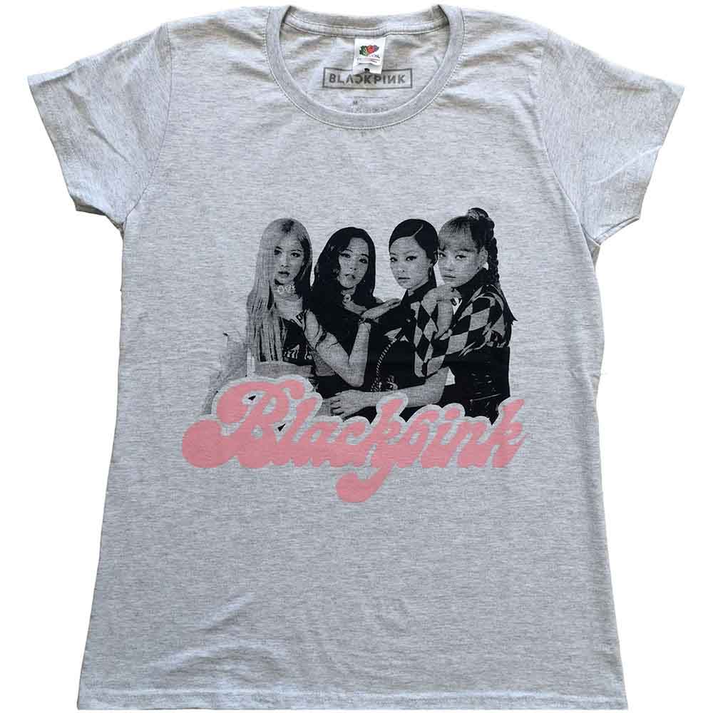 BlackPink Band Photo Skinny Fit T Shirt product image 2