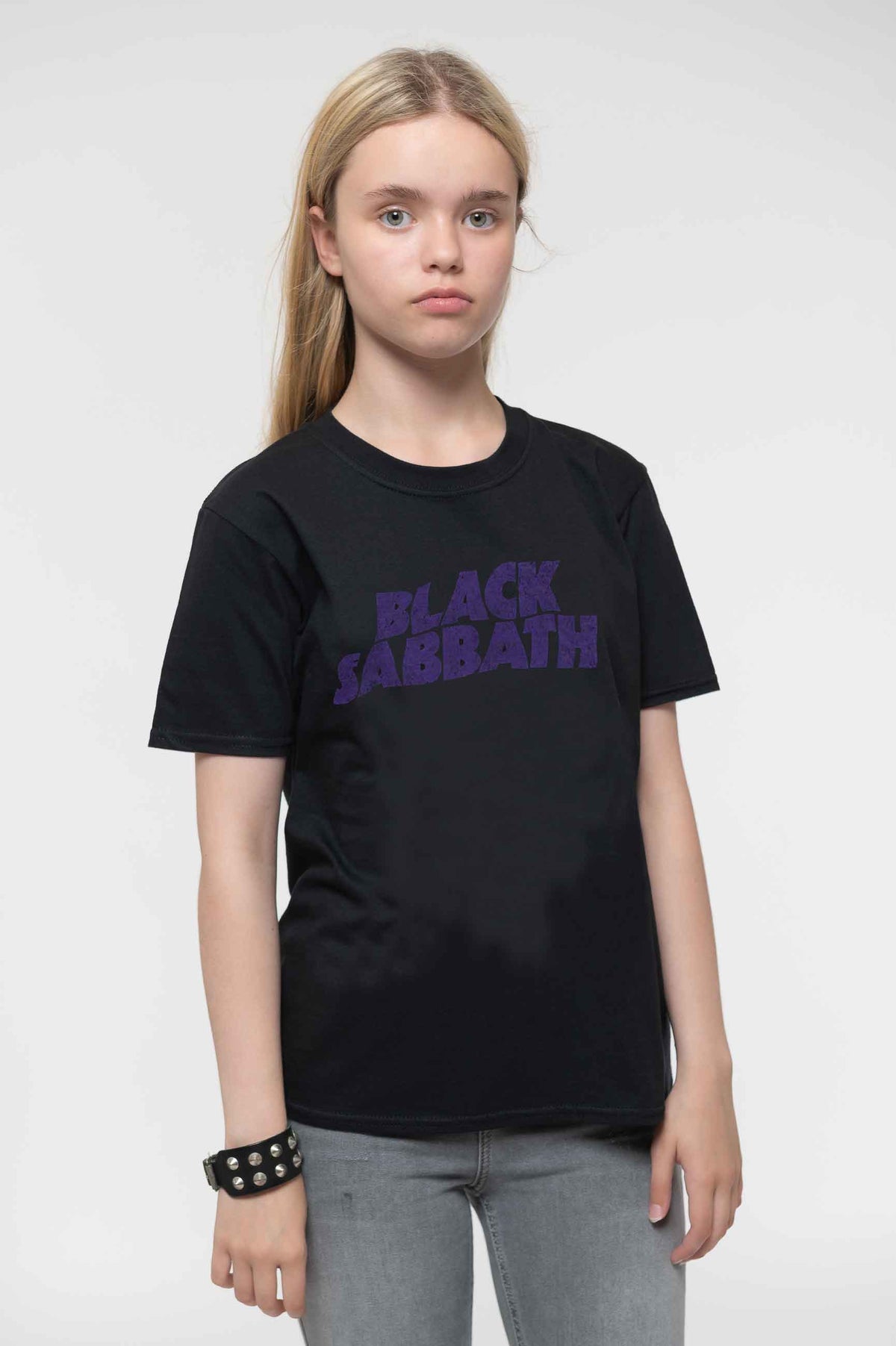 Black Sabbath Classic Wavy Logo T Shirt product image 1