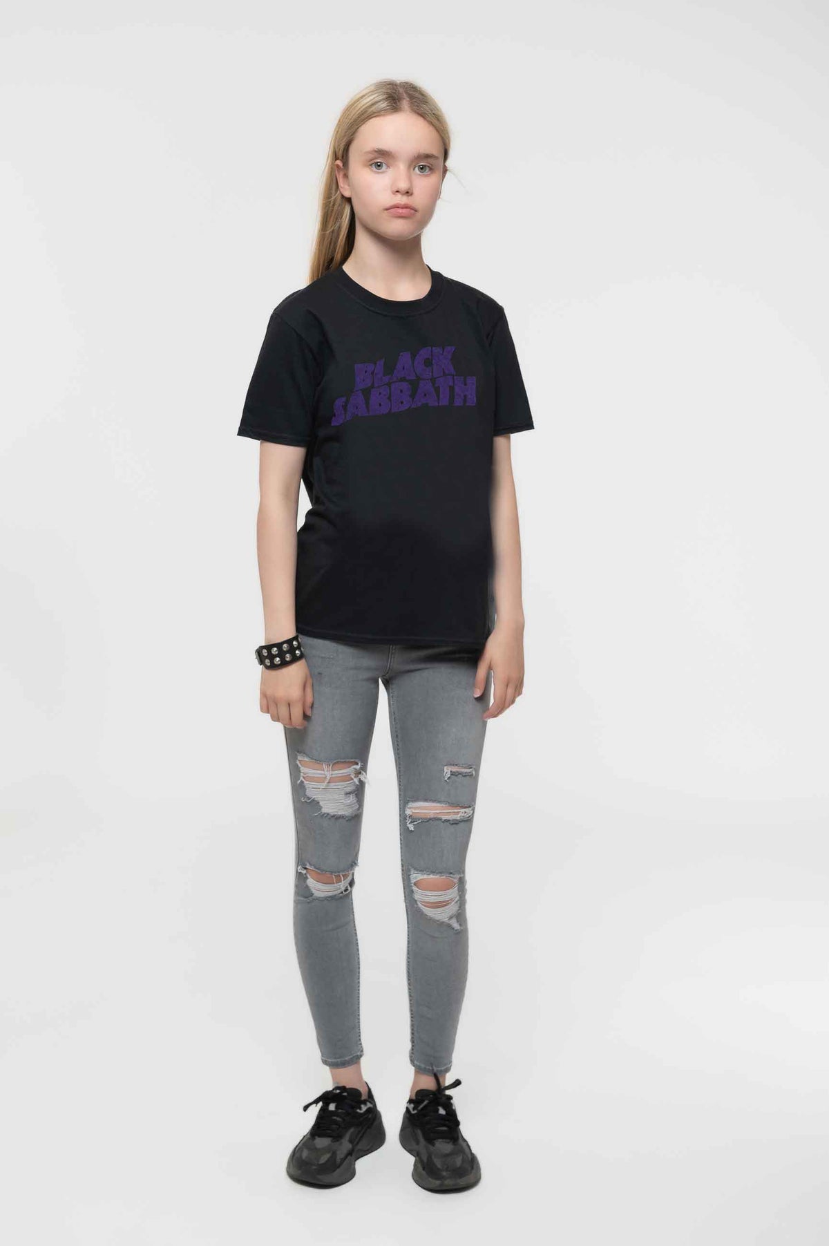Black Sabbath Classic Wavy Logo T Shirt product image 2