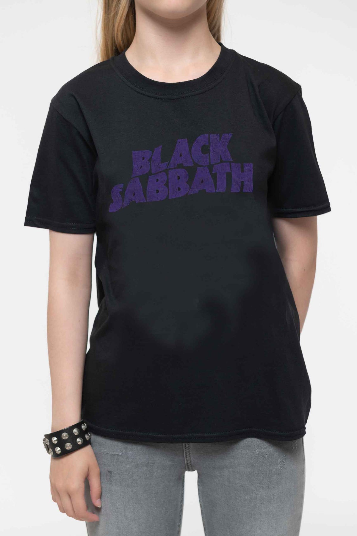 Black Sabbath Classic Wavy Logo T Shirt product image 3
