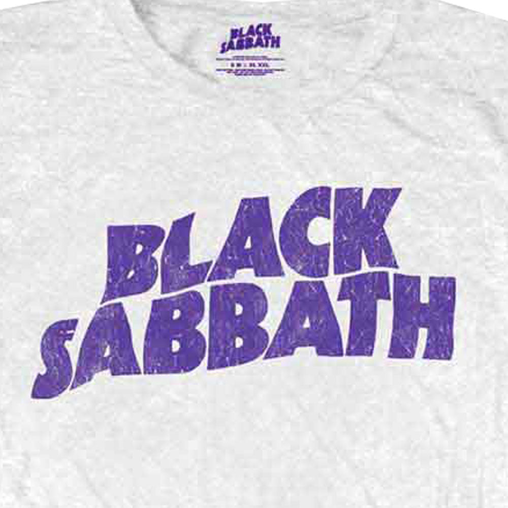 Black Sabbath Wavy Vintage logo Skinny Fit T Shirt product image 2