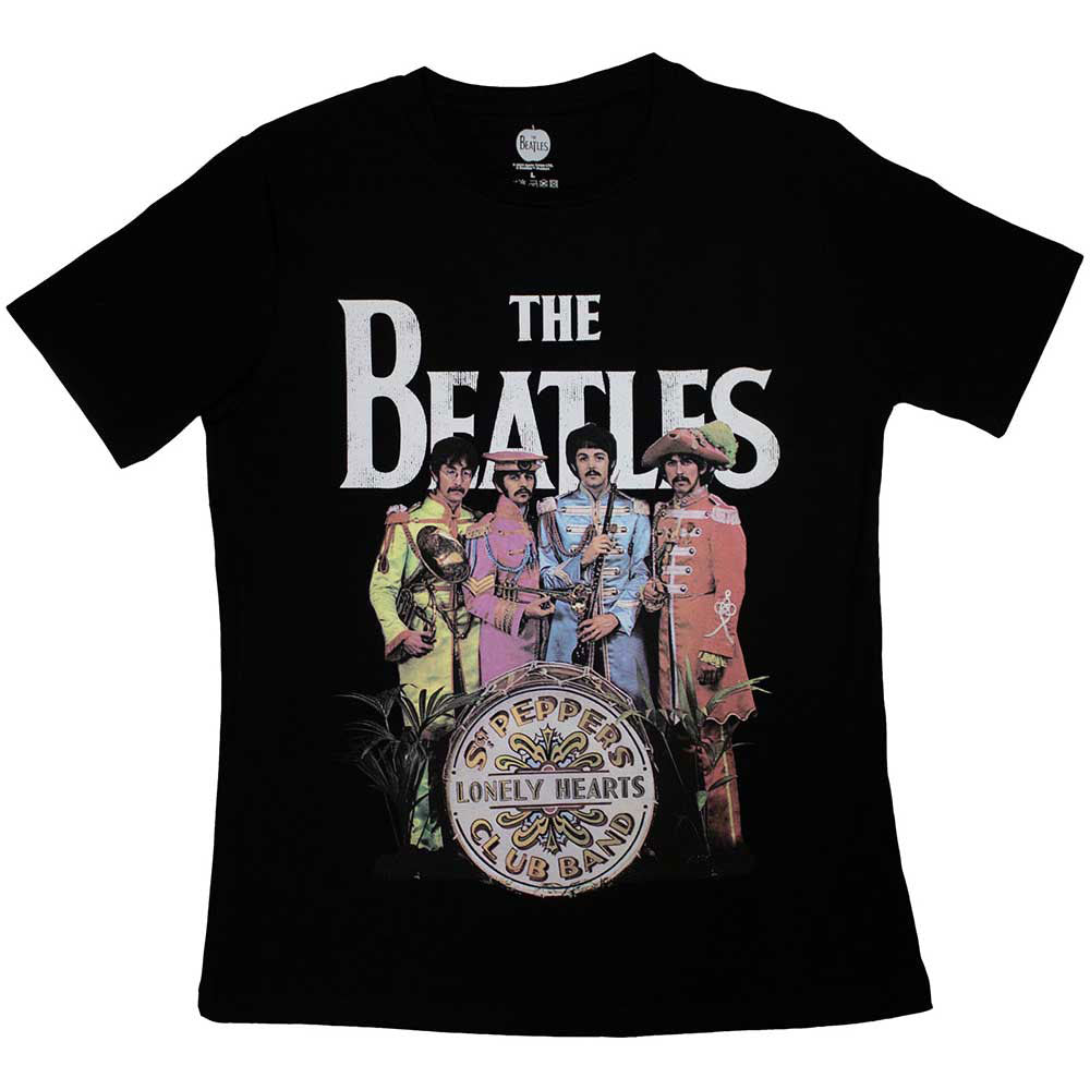 The Beatles Sgt Pepper Womens Skinny Fit T Shirt product image 1