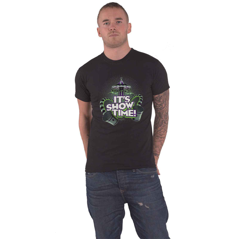 Beetlejuice It's Showtime Carousel T Shirt product image 1