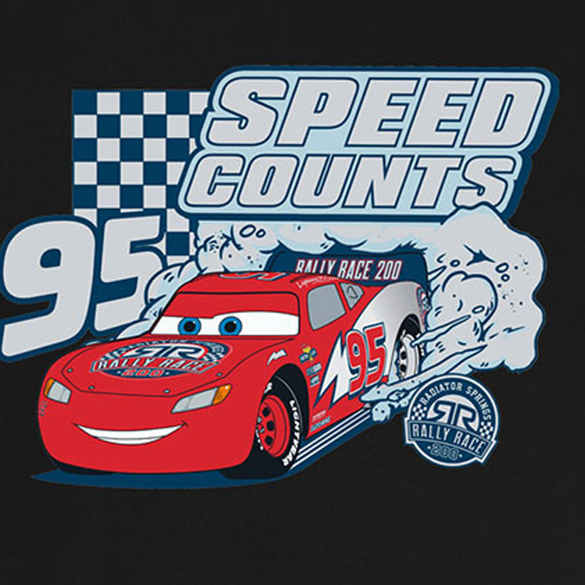 Disney Cars Speed Counts T Shirt product image 2